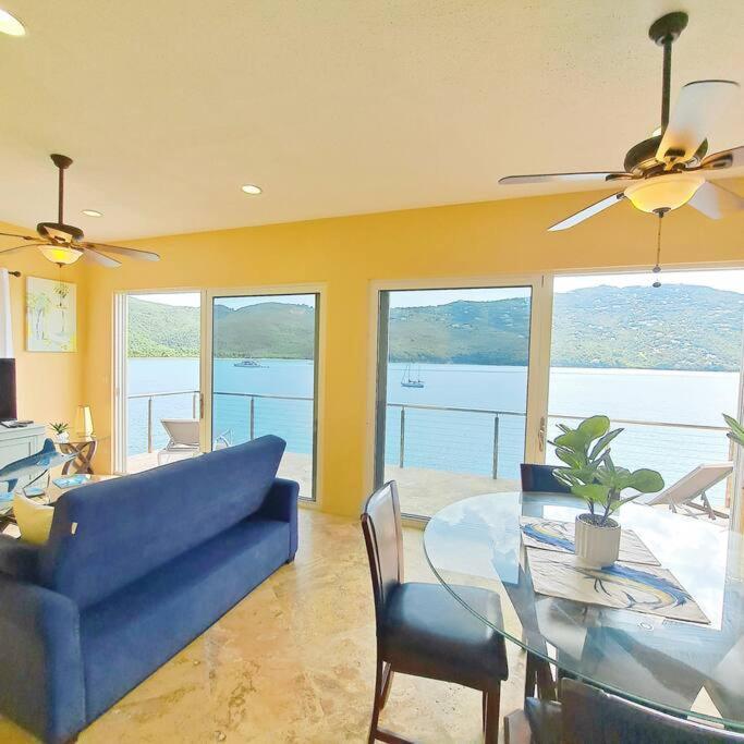 Sailfish Villa Luxury Beachfront Estate Magens Bay Cruz Bay Exterior photo