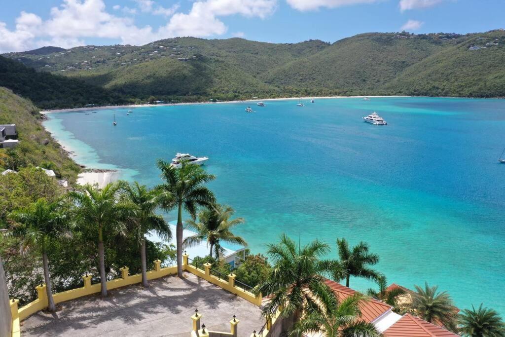 Sailfish Villa Luxury Beachfront Estate Magens Bay Cruz Bay Exterior photo
