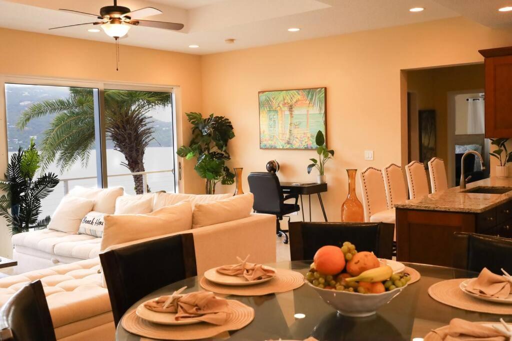 Sailfish Villa Luxury Beachfront Estate Magens Bay Cruz Bay Exterior photo