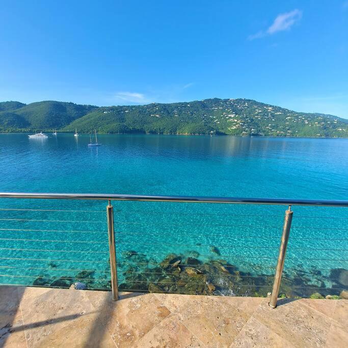 Sailfish Villa Luxury Beachfront Estate Magens Bay Cruz Bay Exterior photo