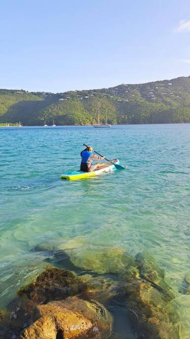 Sailfish Villa Luxury Beachfront Estate Magens Bay Cruz Bay Exterior photo